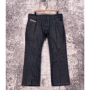 Vintage Diesel Jeans 33 x 27 Mens Zatiny Bootcut Dark Wash Denim